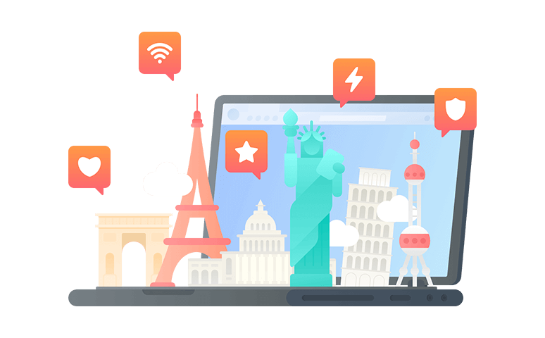 在法属圭亚那连接到中国的加速器 - 大陆VPN